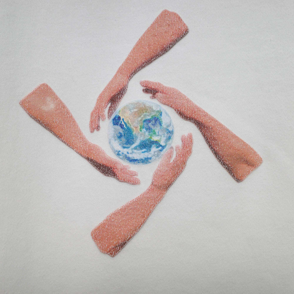 NISHIMOTO IS THE MOUTH SWEAT PANTS NIM-V05 WHITE