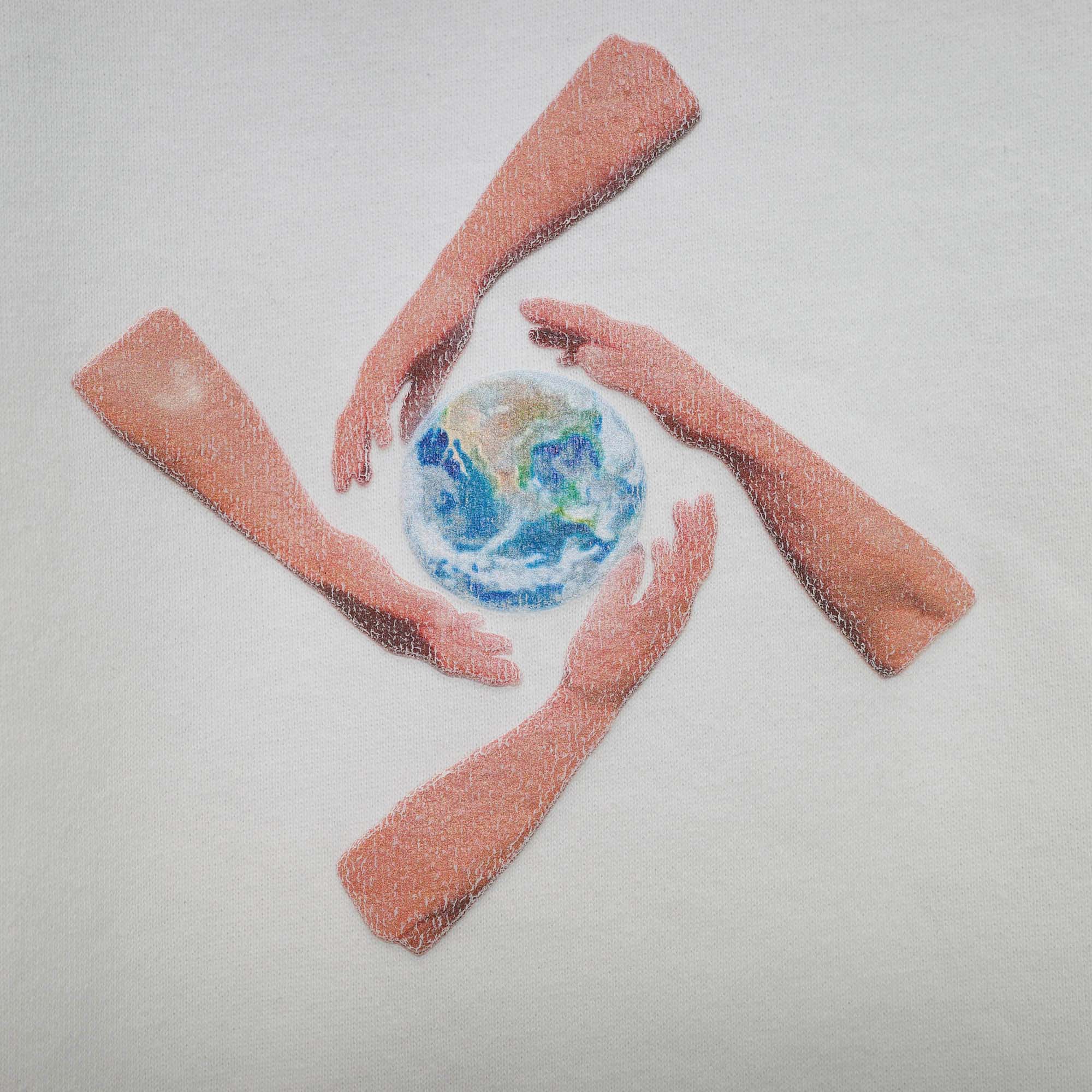 NISHIMOTO IS THE MOUTH SWEAT PANTS NIM-V05 WHITE