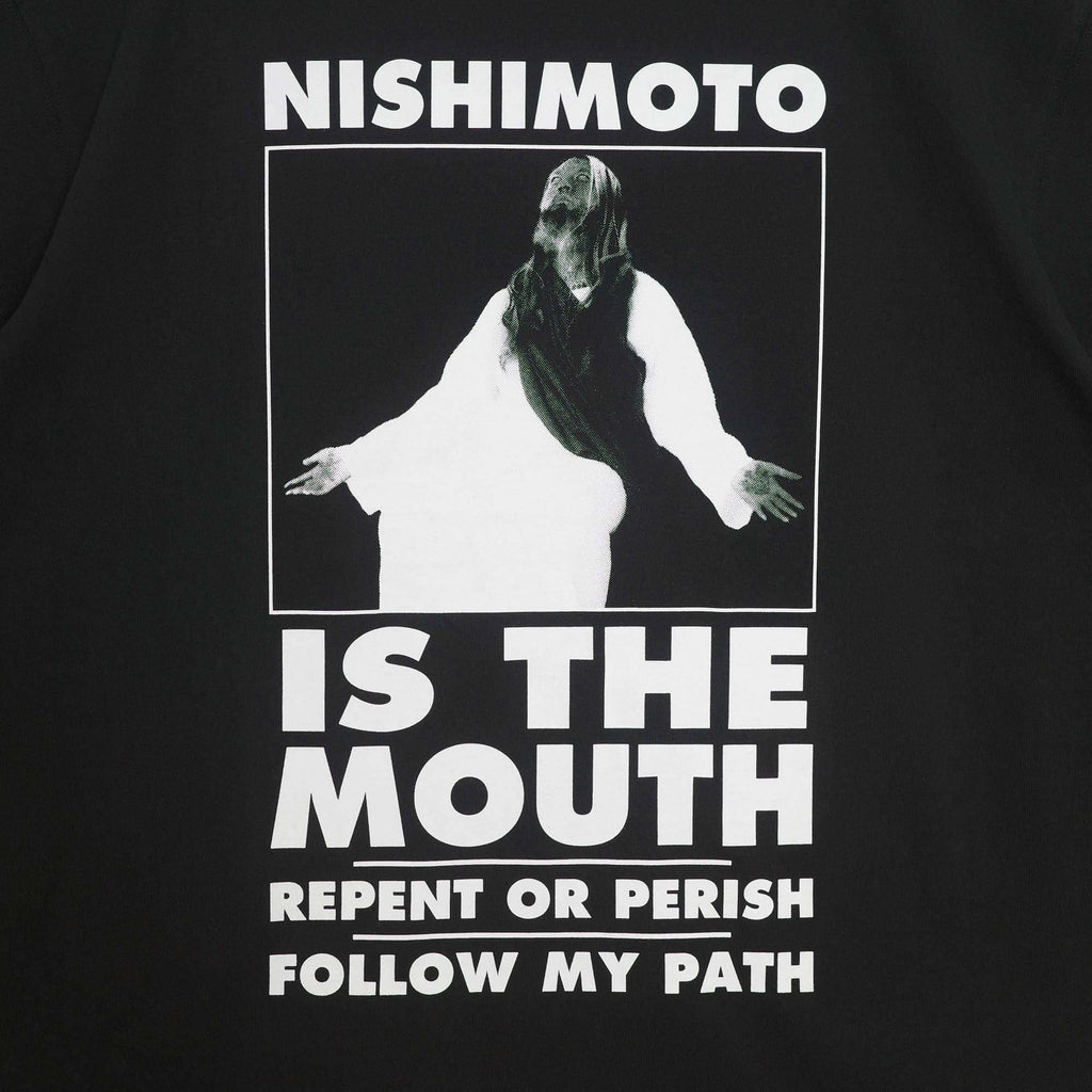 NISHIMOTO IS THE MOUTH S/S TEE NIM-V11 BLACK