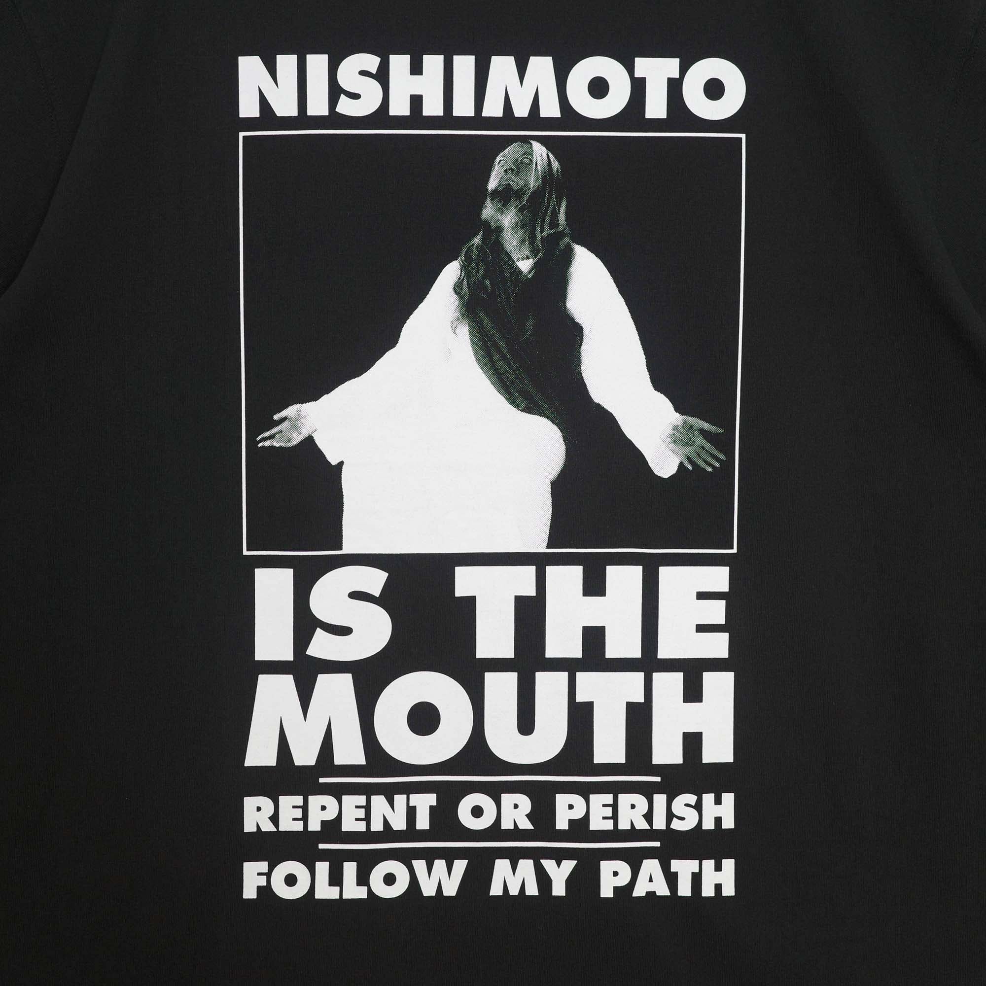 NISHIMOTO IS THE MOUTH S/S TEE NIM-V11 BLACK