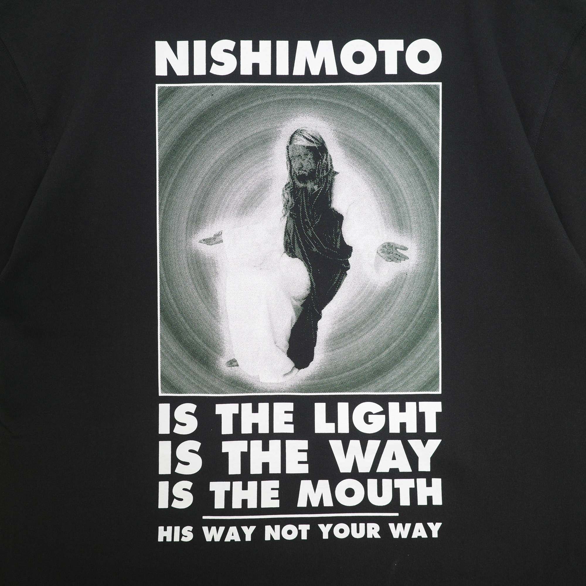 NISHIMOTO IS THE MOUTH S/S TEE NIM-V11 BLACK