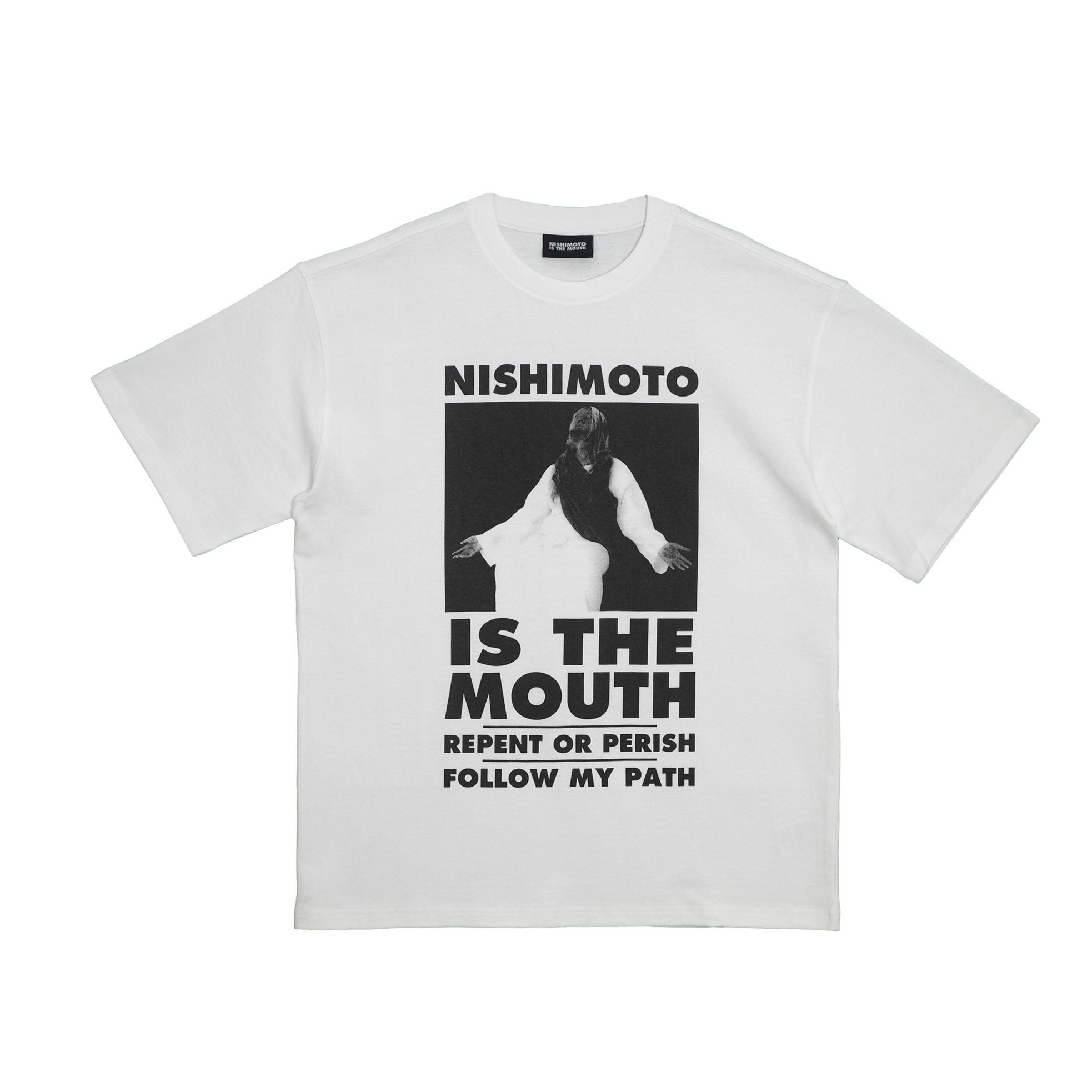 NISHIMOTO IS THE MOUTH S/S TEE NIM-V11 WHITE