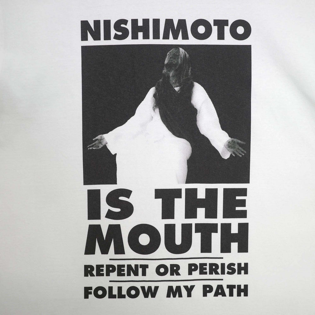 NISHIMOTO IS THE MOUTH S/S TEE NIM-V11 WHITE
