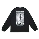 NISHIMOTO IS THE MOUTH L/S TEE NIM-V12 BLACK