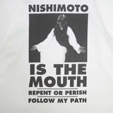 NISHIMOTO IS THE MOUTH L/S TEE NIM-V12 WHITE