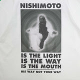 NISHIMOTO IS THE MOUTH L/S TEE NIM-V12 WHITE