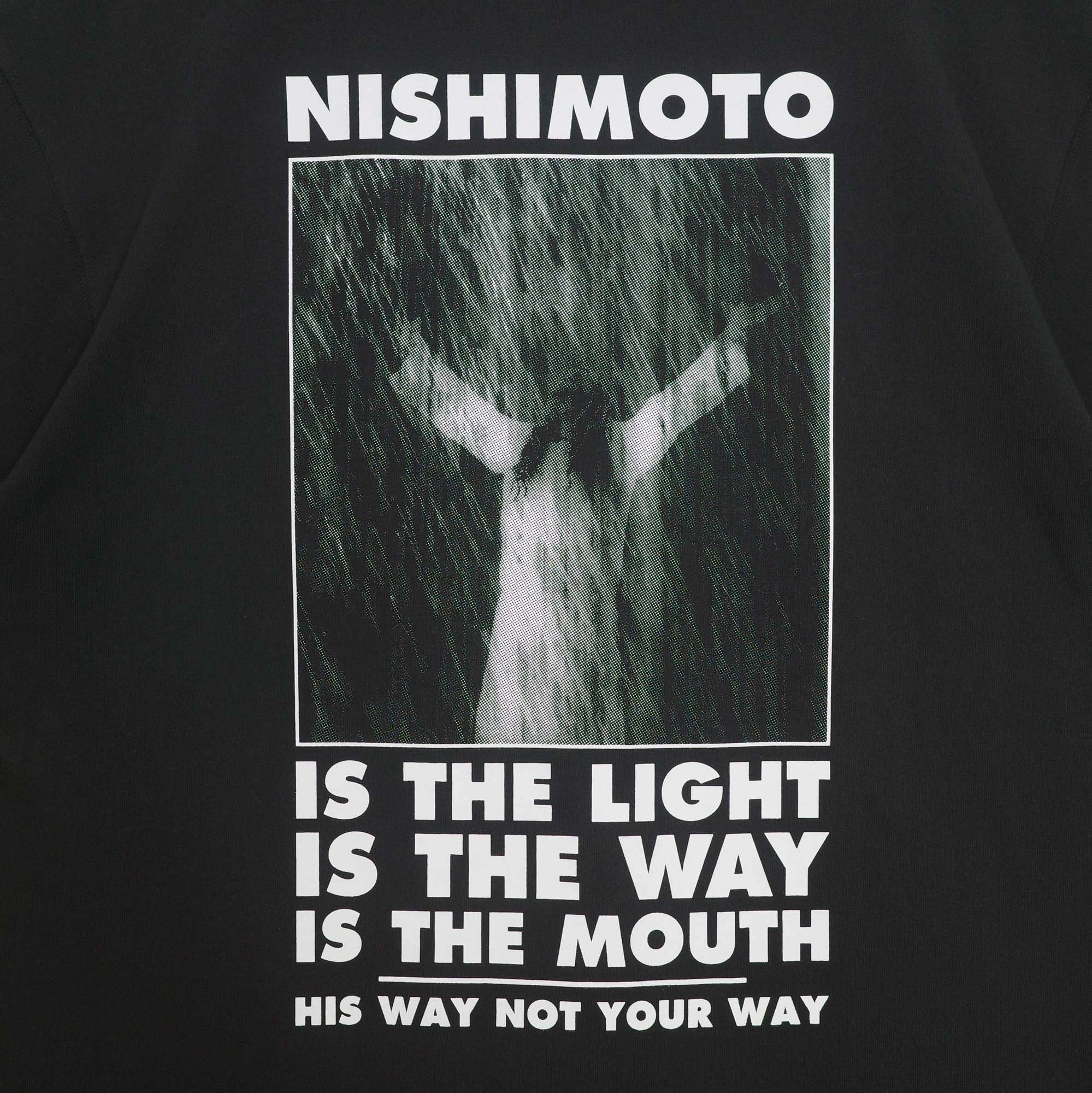 NISHIMOTO IS THE MOUTH S/S TEE NIM-V21 BLACK