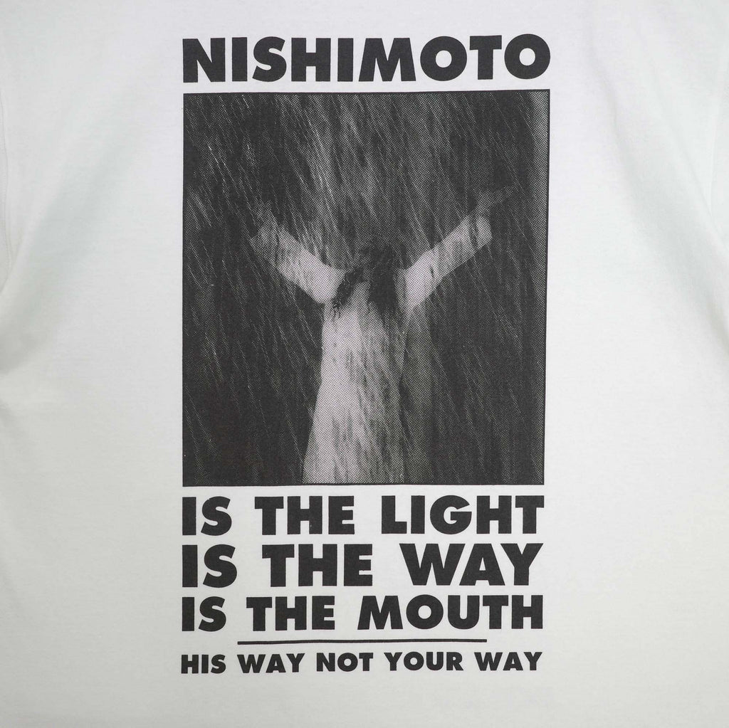 NISHIMOTO IS THE MOUTH S/S TEE NIM-V21 WHITE