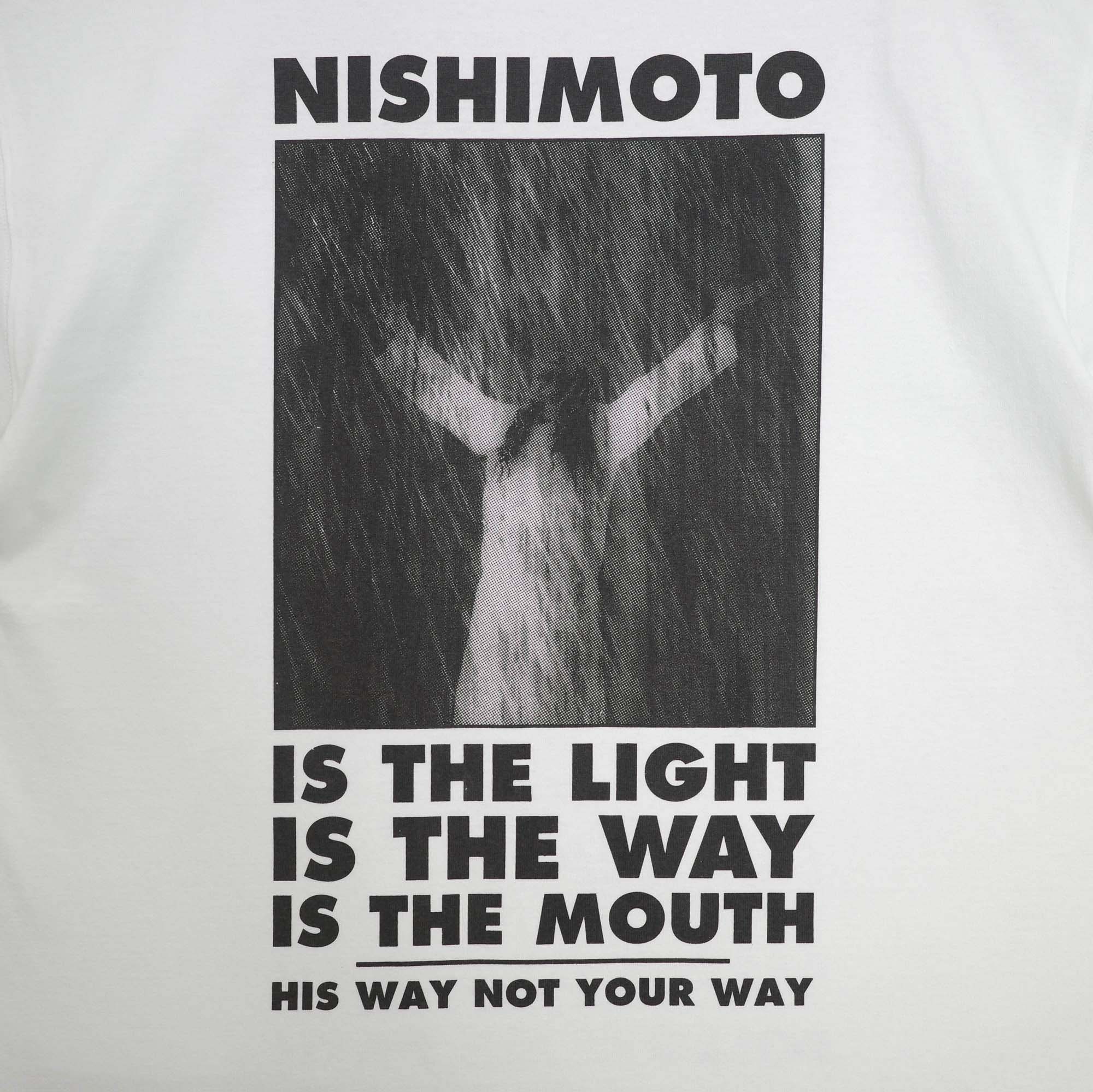 NISHIMOTO IS THE MOUTH S/S TEE NIM-V21 WHITE
