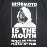 NISHIMOTO IS THE MOUTH L/S TEE NIM-V22 BLACK