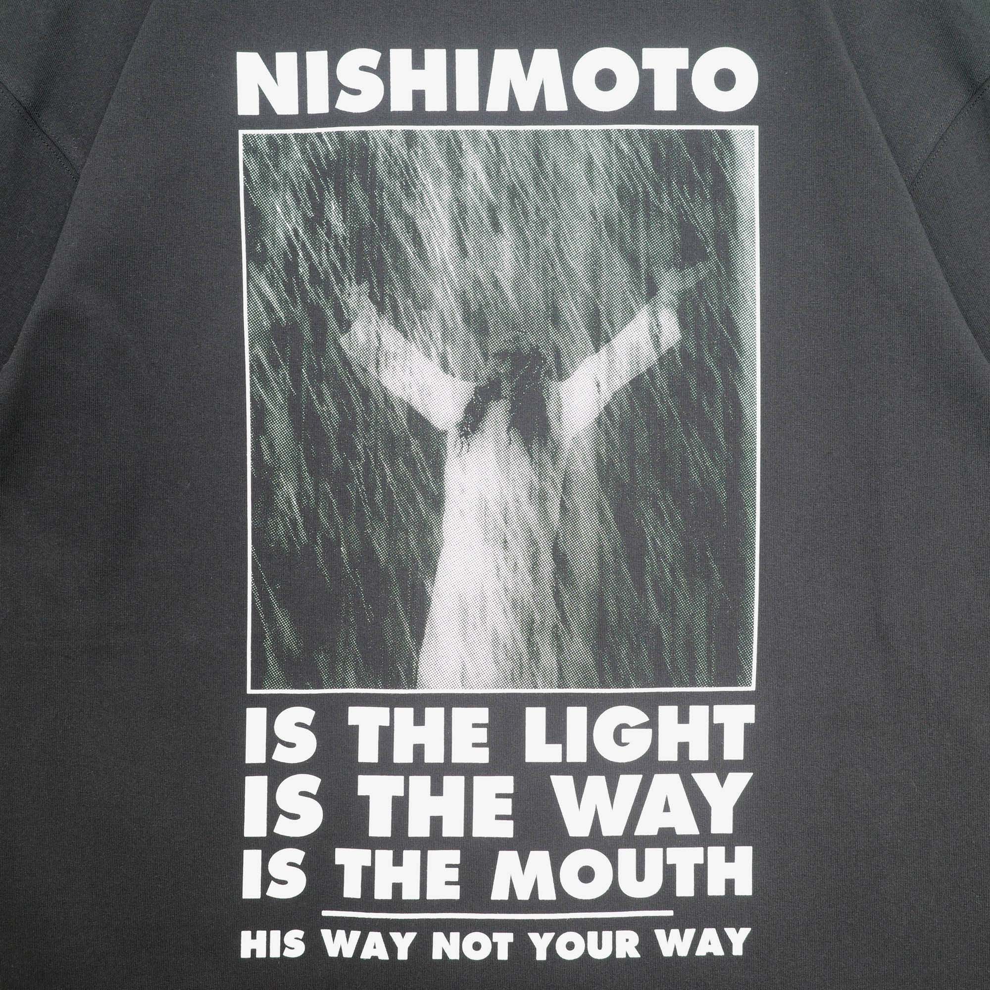 NISHIMOTO IS THE MOUTH S/S TEE NIM-V21 BLACK
