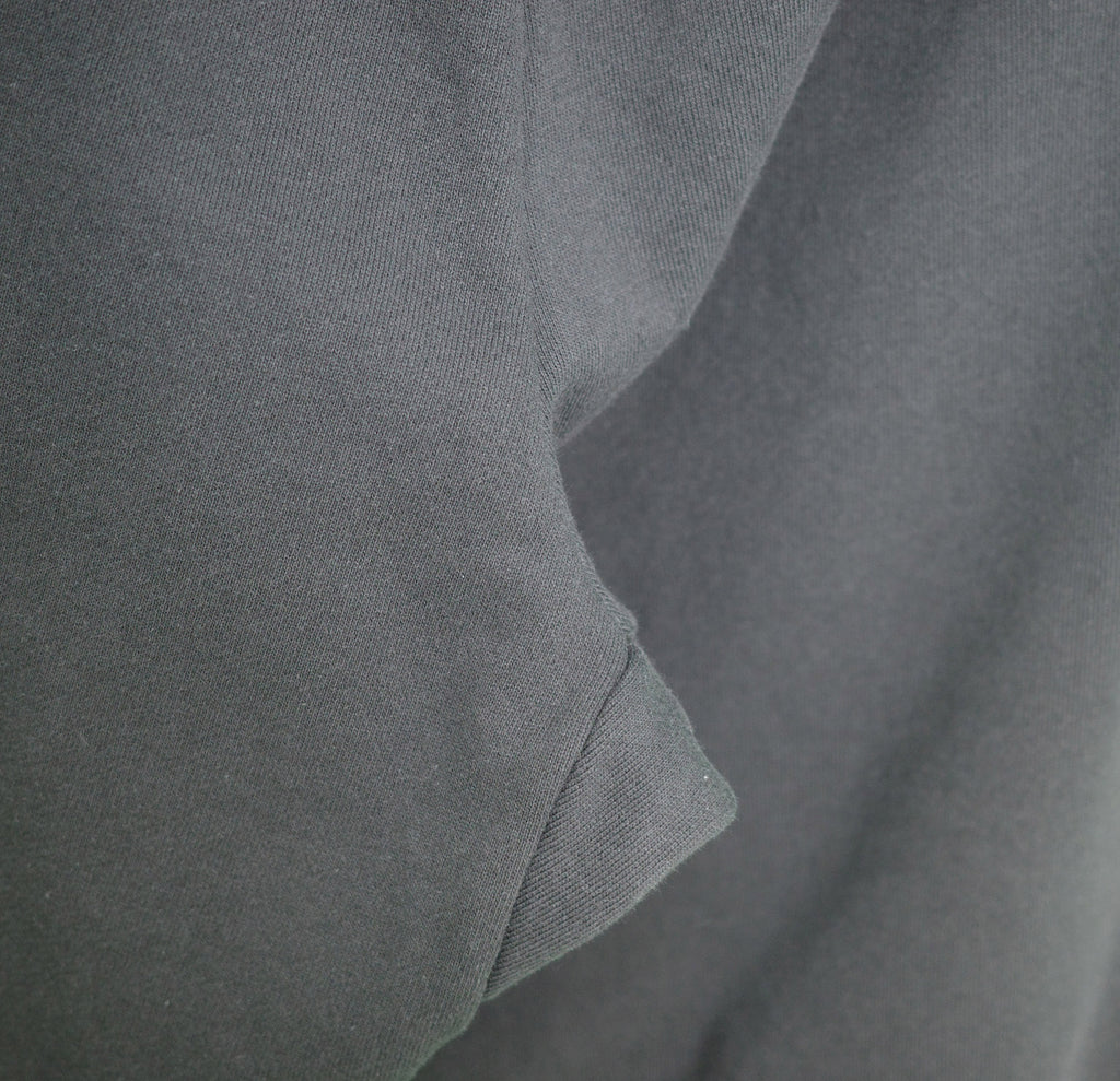 NISHIMOTO IS THE MOUTH WIDE SWEAT PANTS NIM-WD08 BLACK