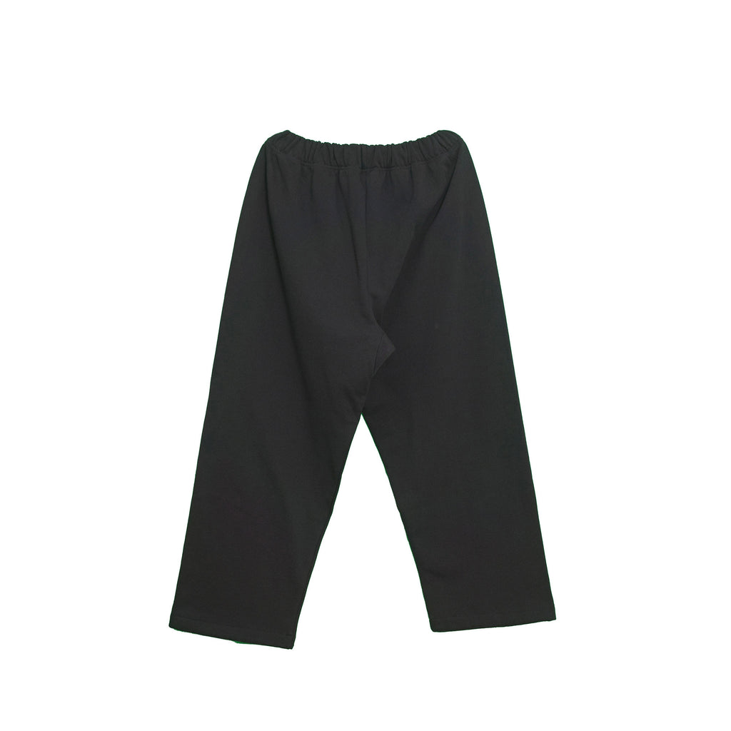 NISHIMOTO IS THE MOUTH WIDE SWEAT PANTS NIM-WD08 BLACK