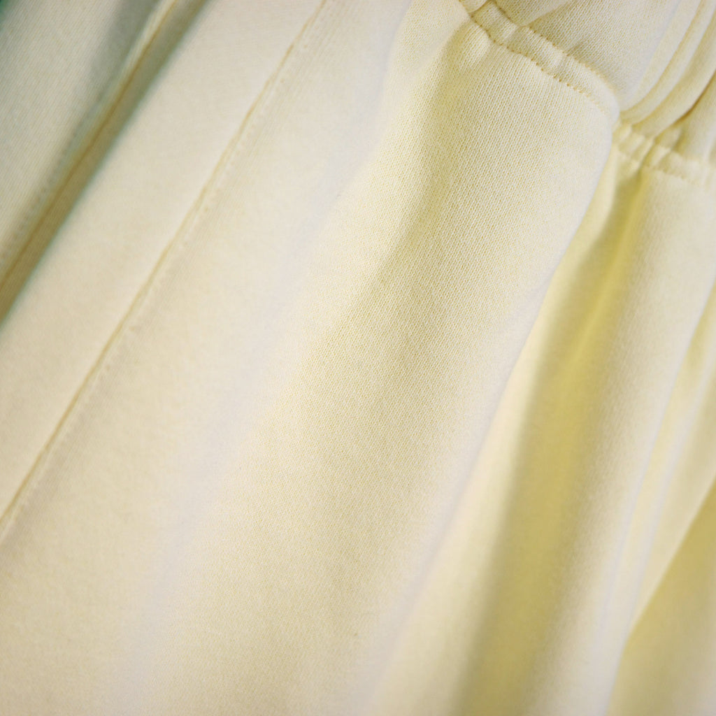 NISHIMOTO IS THE MOUTH WIDE SWEAT PANTS NIM-WD08 LIGHT YELLOW