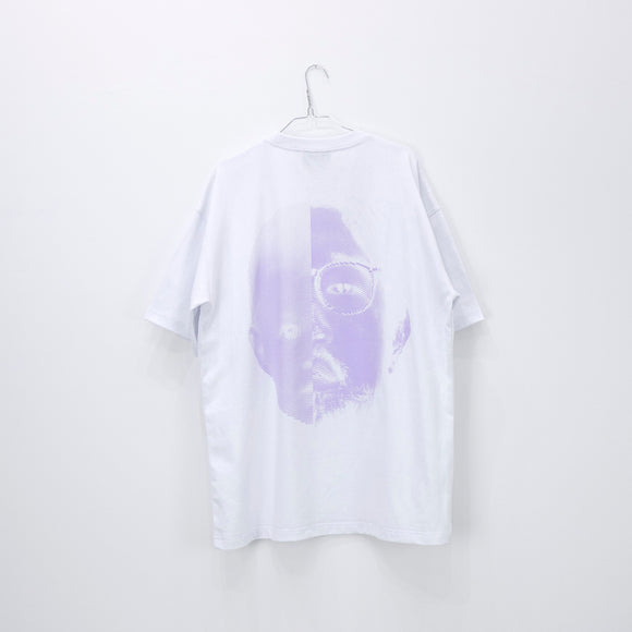 NISHIMOTO IS THE MOUTH 2 FACE S/S TEE NIM-W01  WHITE