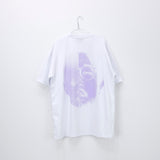 NISHIMOTO IS THE MOUTH 2 FACE S/S TEE NIM-W01  WHITE