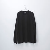 NISHIMOTO IS THE MOUTH 2 FACE L/S TEE NIM-W02 BLACK
