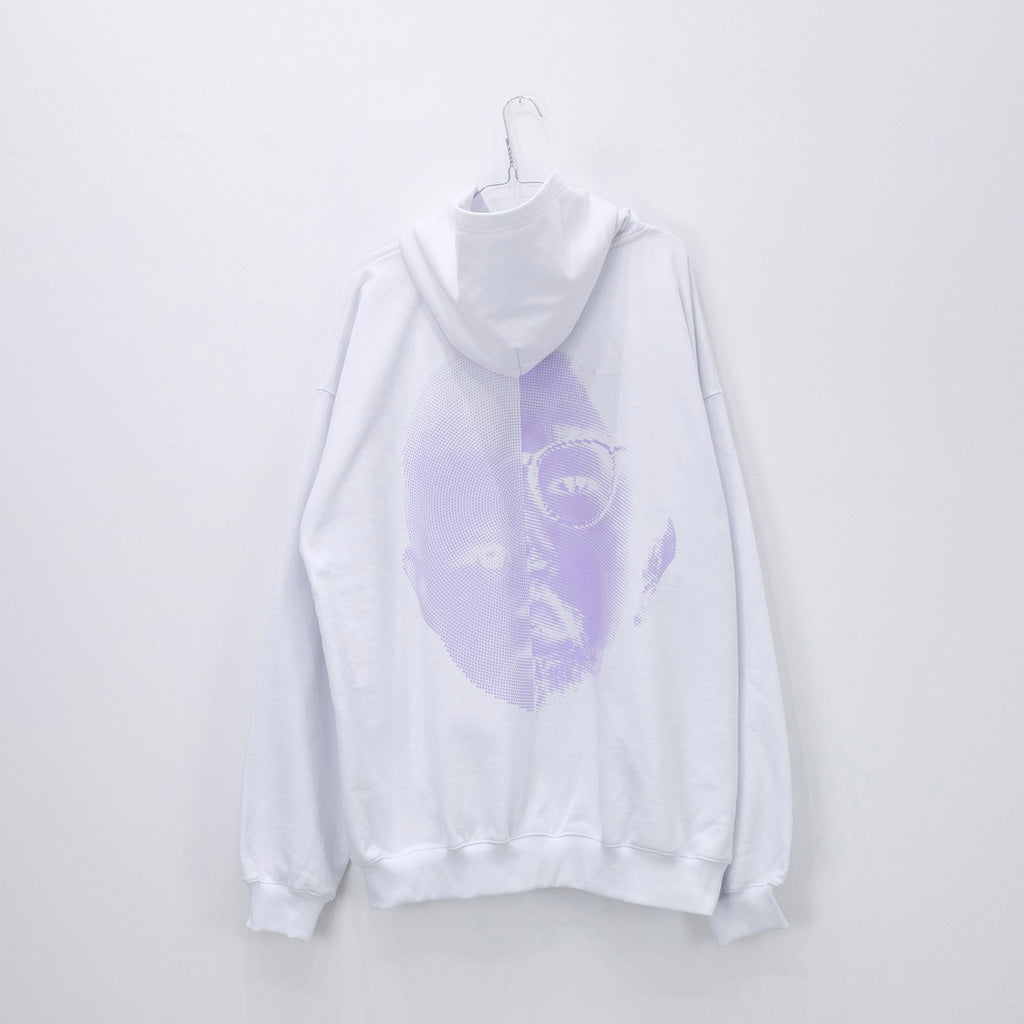 NISHIMOTO IS THE MOUTH 2 FACE SWEAT HOODIE NIM-W03 WHITE