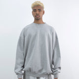 NISHIMOTO IS THE MOUTH 2 FACE SWEAT SHIRTS NIM-W04 GREY