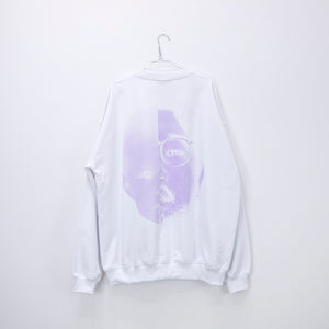 NISHIMOTO IS THE MOUTH 2 FACE SWEAT SHIRTS NIM-W04 WHITE