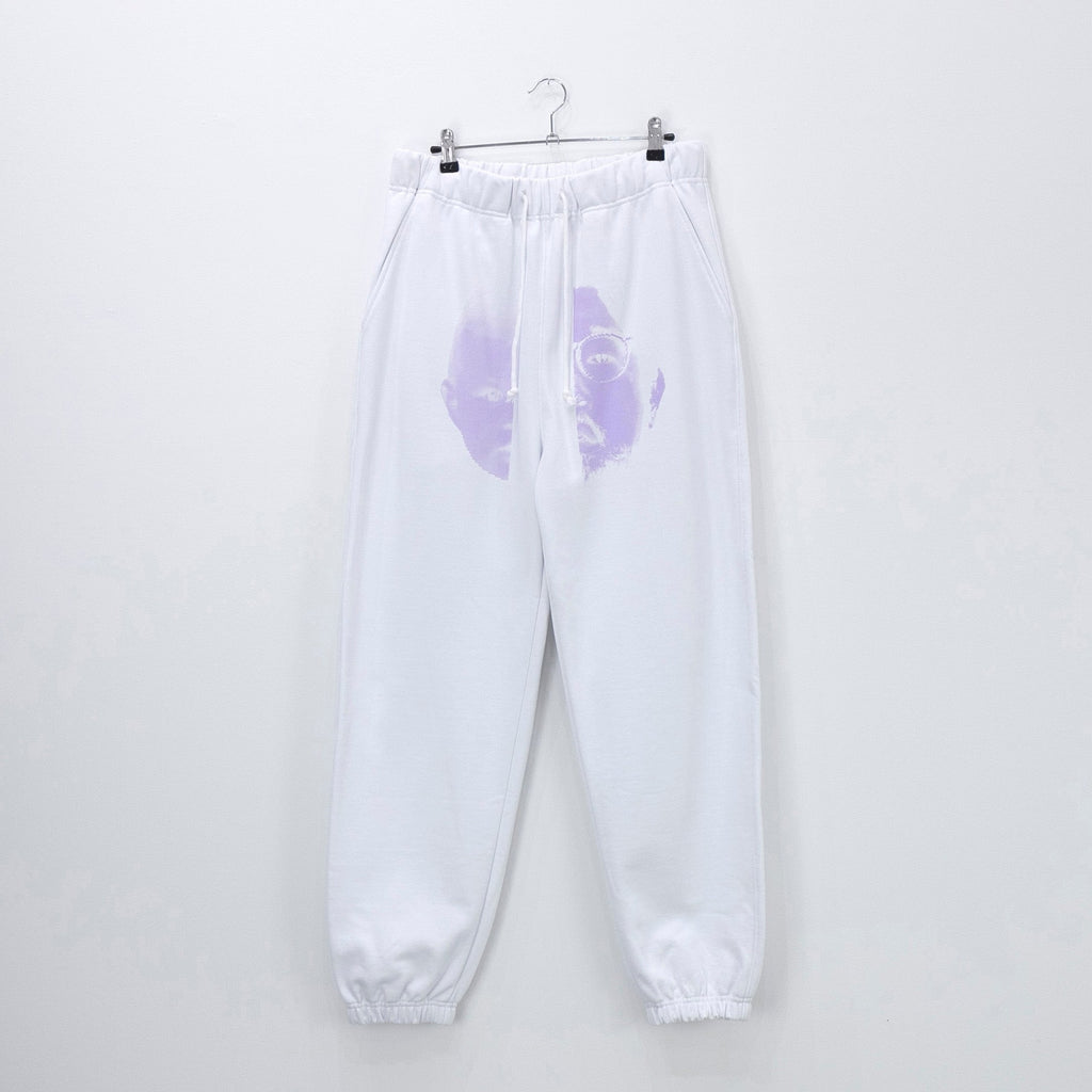 NISHIMOTO IS THE MOUTH 2 FACE SWEAT PANTS NIM-W05 WHITE