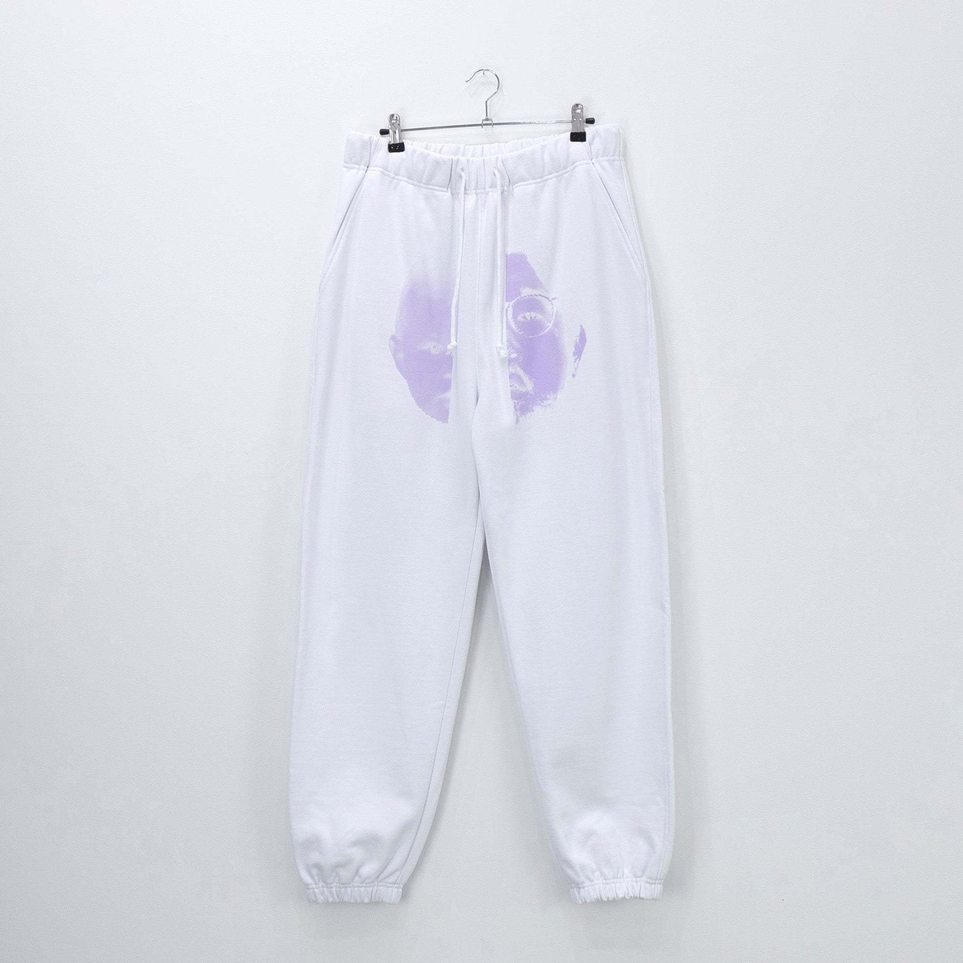 NISHIMOTO IS THE MOUTH 2 FACE SWEAT PANTS NIM-W05 WHITE