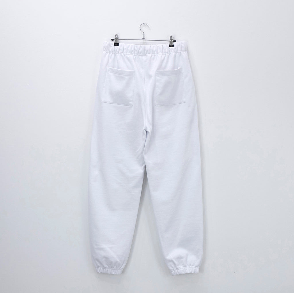 NISHIMOTO IS THE MOUTH 2 FACE SWEAT PANTS NIM-W05 WHITE