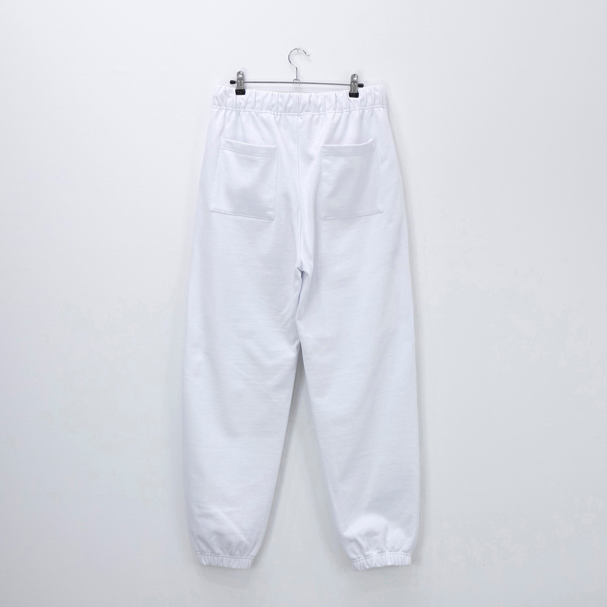 NISHIMOTO IS THE MOUTH 2 FACE SWEAT PANTS NIM-W05 WHITE