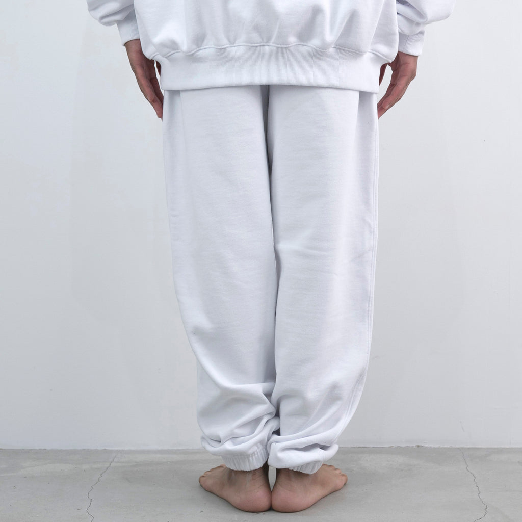NISHIMOTO IS THE MOUTH 2 FACE SWEAT PANTS NIM-W05 WHITE