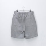 NISHIMOTO IS THE MOUTH 2 FACE SWEAT SHORTS NIM-W06 GREY