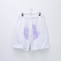 NISHIMOTO IS THE MOUTH 2 FACE SWEAT SHORTS NIM-W06 WHITE