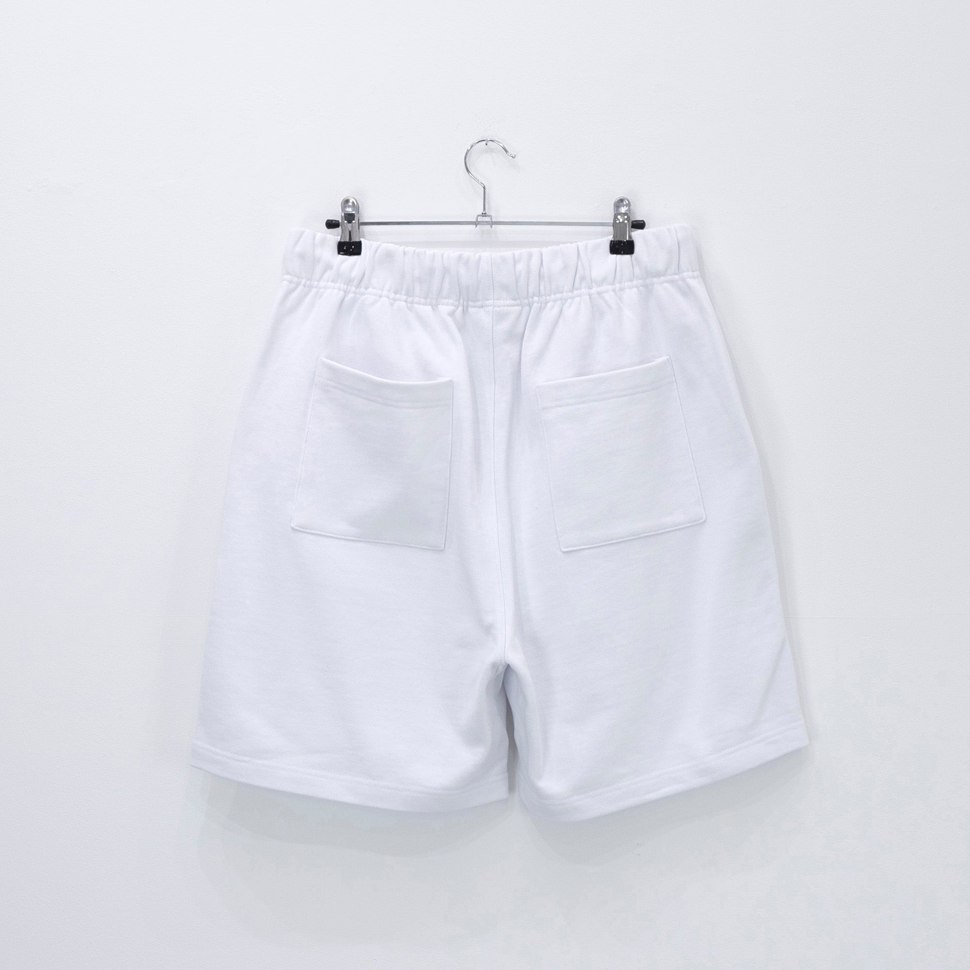 NISHIMOTO IS THE MOUTH 2 FACE SWEAT SHORTS NIM-W06 WHITE