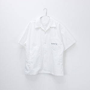 NISHIMOTO IS THE MOUTH LOGO NYLON SHIRTS NIM-W1SH WHITE