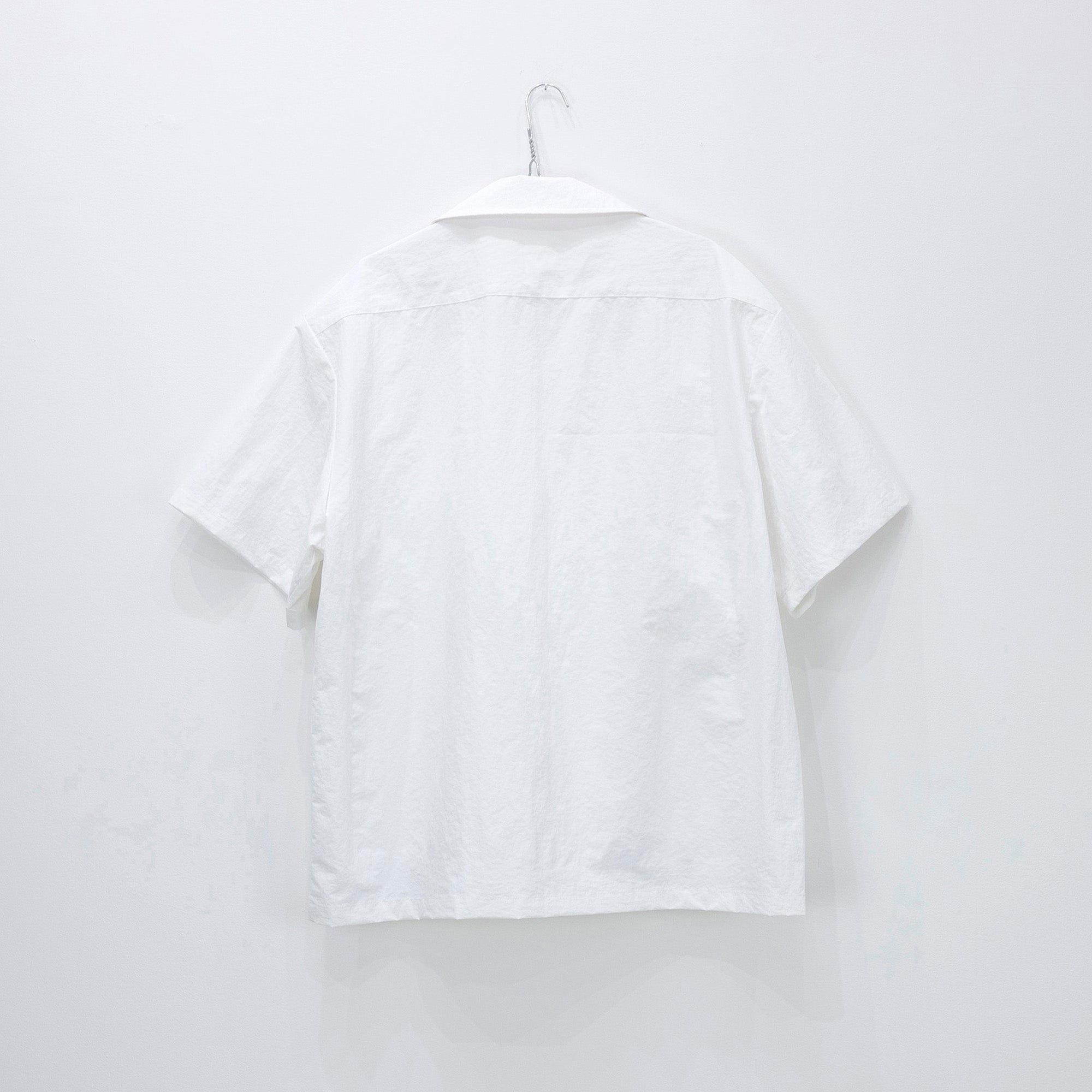 NISHIMOTO IS THE MOUTH LOGO NYLON SHIRTS NIM-W1SH WHITE