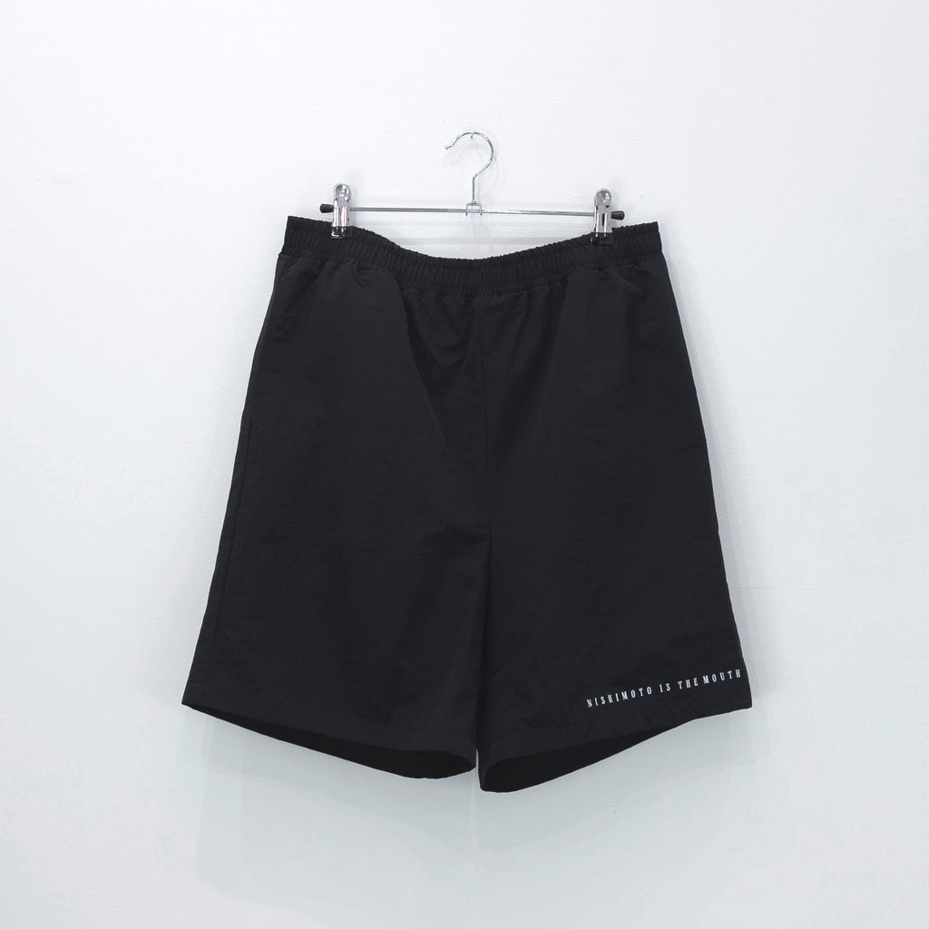 NISHIMOTO IS THE MOUTH LOGO TRUCK SHORTS NIM-W1ST BLACK 