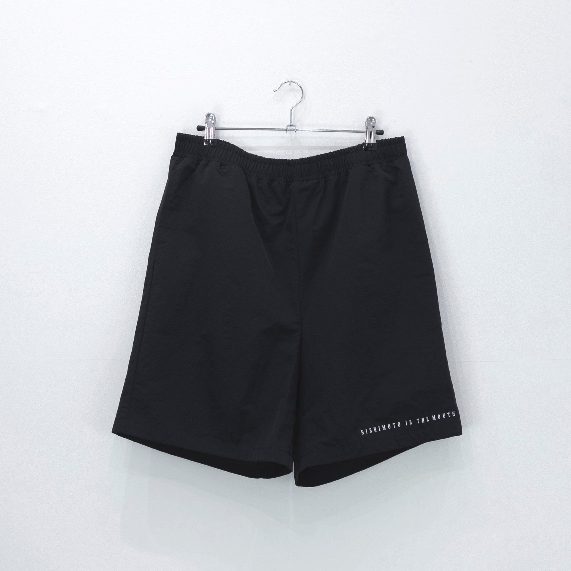 NISHIMOTO IS THE MOUTH LOGO TRUCK SHORTS NIM-W1ST BLACK