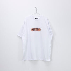 NISHIMOTO IS THE MOUTH EYES S/S TEE NIM-W31  WHITE