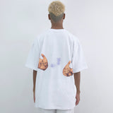 NISHIMOTO IS THE MOUTH EYES S/S TEE NIM-W31  WHITE