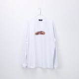 NISHIMOTO IS THE MOUTH EYES L/S TEE NIM-W32 WHITE