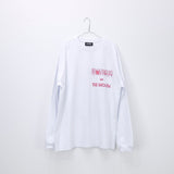 NISHIMOTO IS THE MOUTH JKR L/S TEE NIM-W82 WHITE