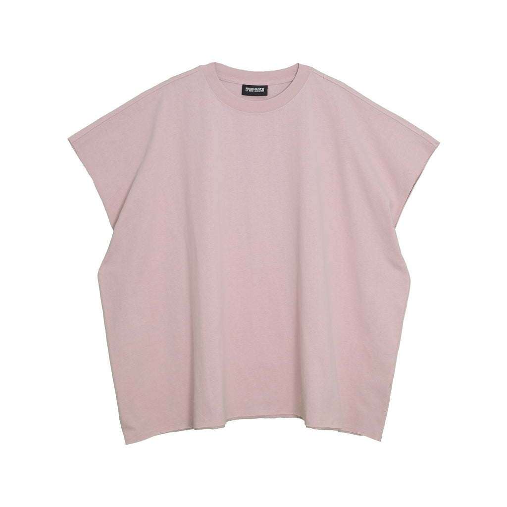 NISHIMOTO IS THE MOUTH WIDE N/S TEE NIM-WD00 SMOKE PINK
