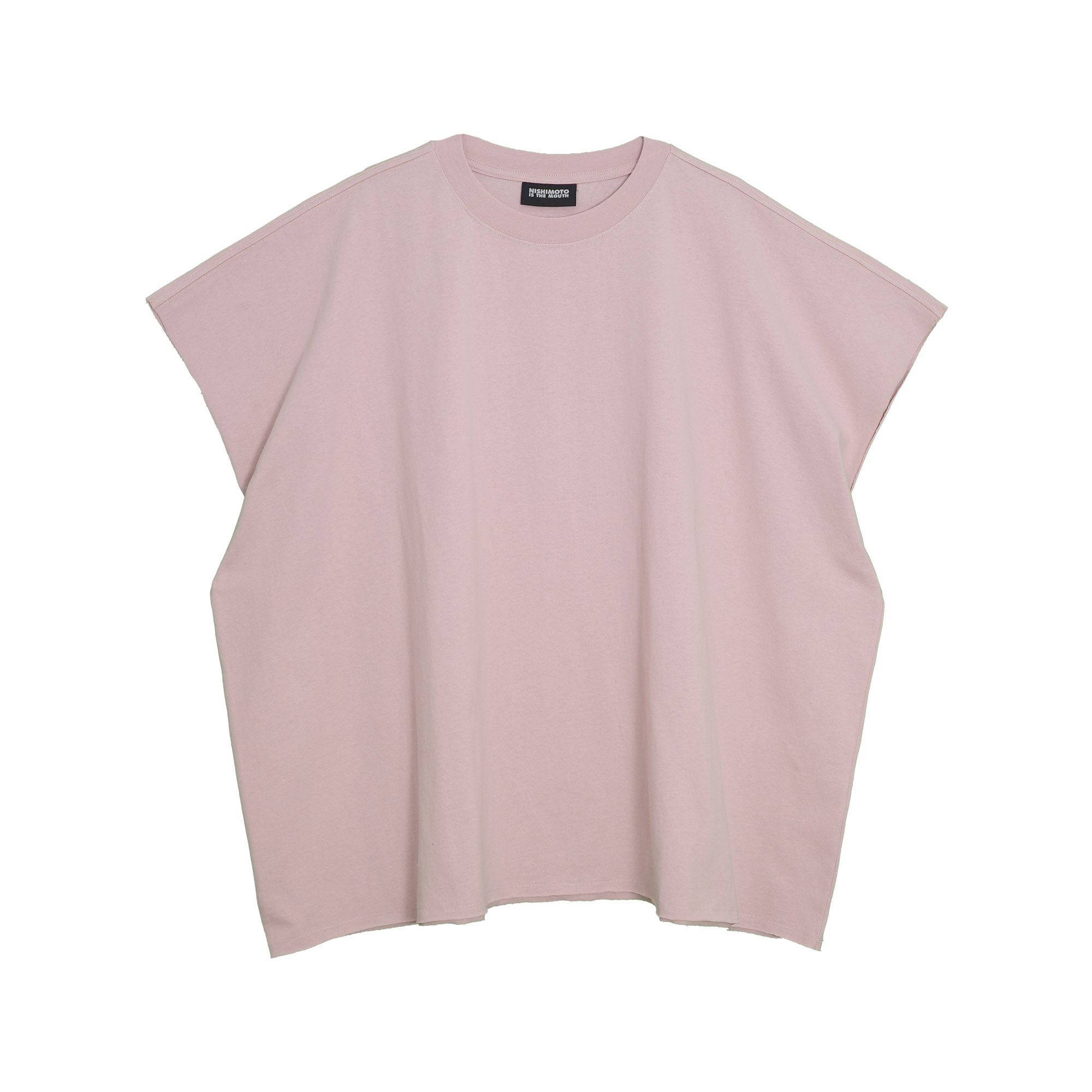 NISHIMOTO IS THE MOUTH WIDE N/S TEE NIM-WD00 SMOKE PINK