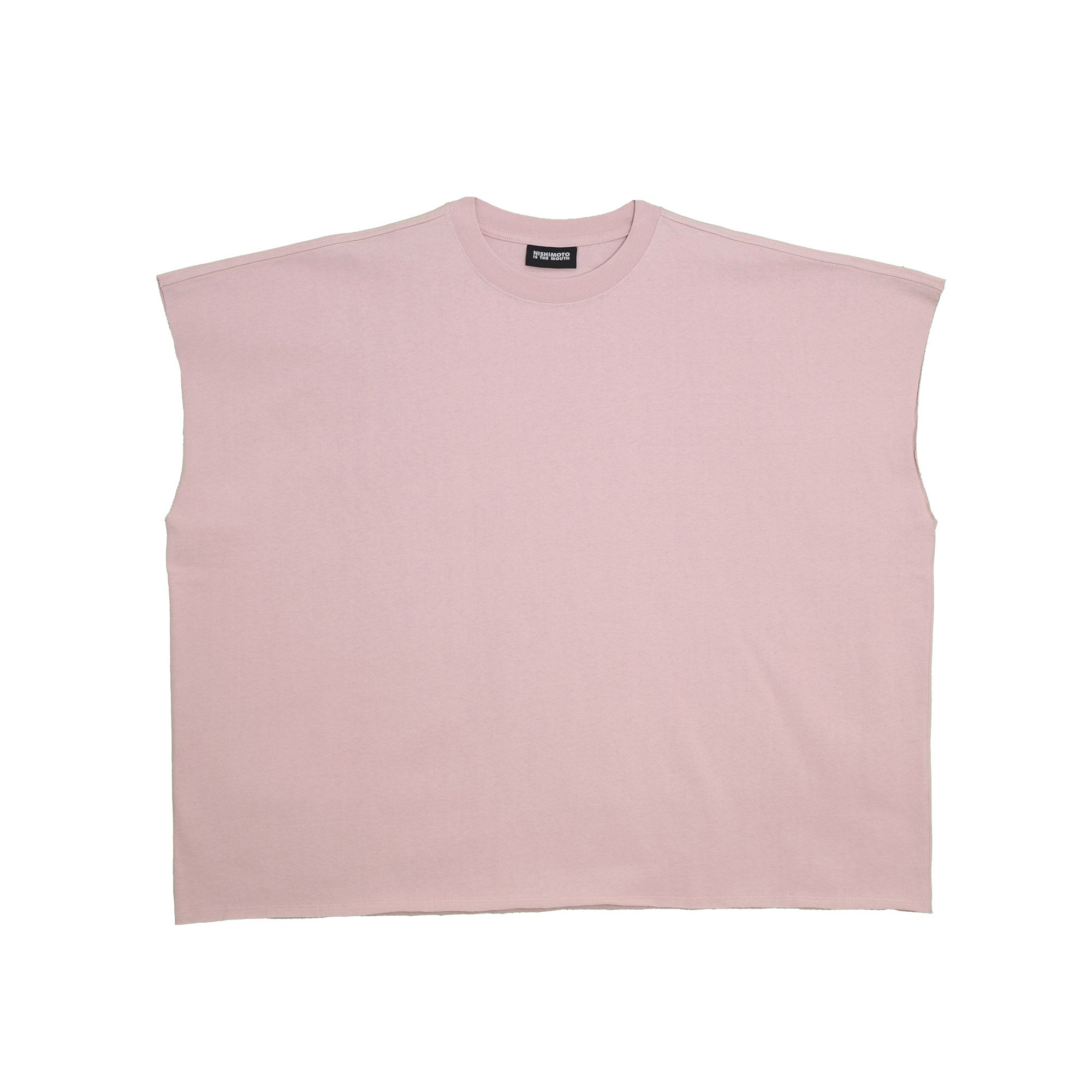 NISHIMOTO IS THE MOUTH WIDE N/S TEE NIM-WD00 SMOKE PINK