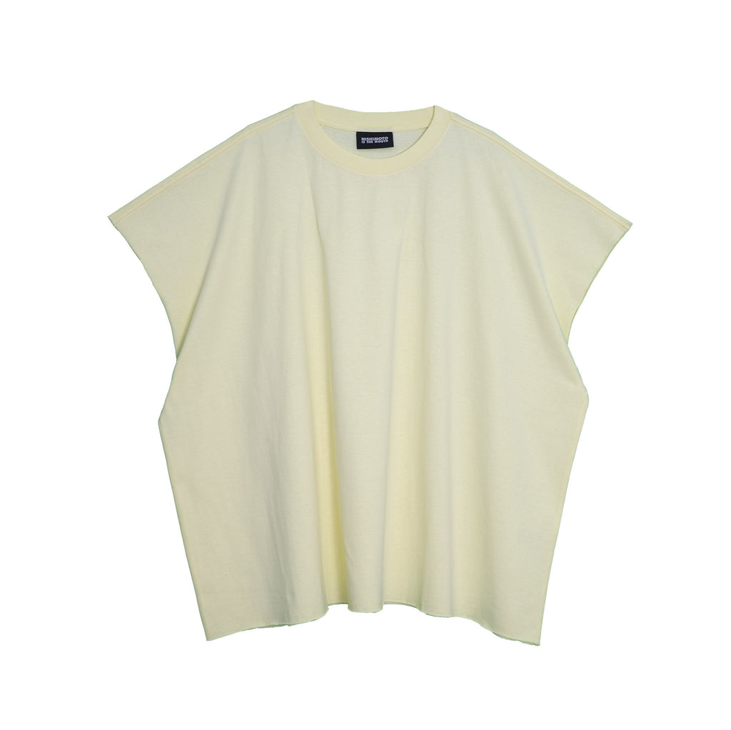 NISHIMOTO IS THE MOUTH WIDE N/S TEE NIM-WD00 LIGHT YELLOW