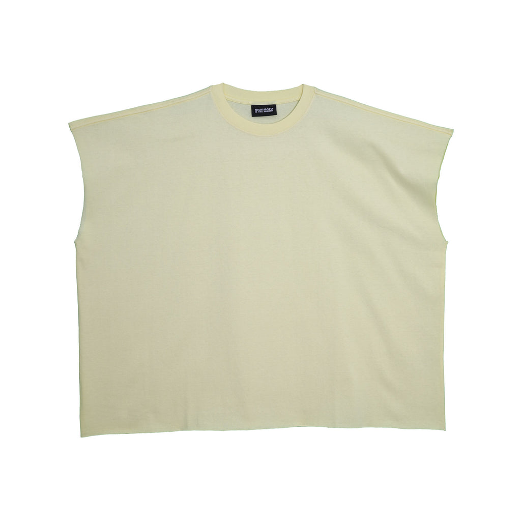 NISHIMOTO IS THE MOUTH WIDE N/S TEE NIM-WD00 LIGHT YELLOW