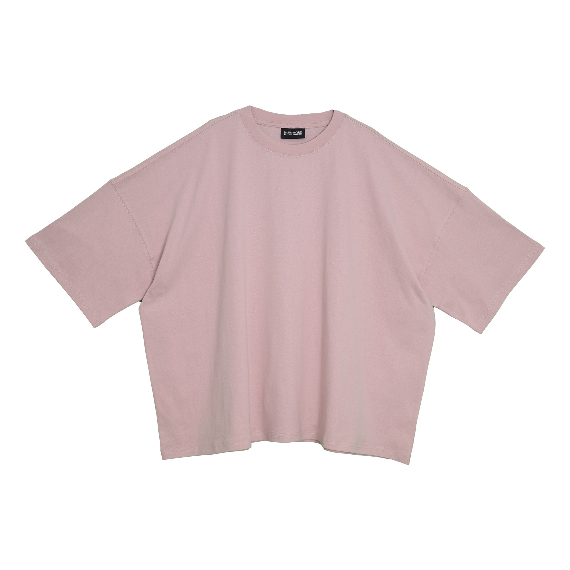 NISHIMOTO IS THE MOUTH WIDE S/S TEE NIM-WD01 SMOKE PINK
