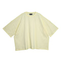 NISHIMOTO IS THE MOUTH WIDE S/S TEE NIM-WD01 LIGHT YELLOW
