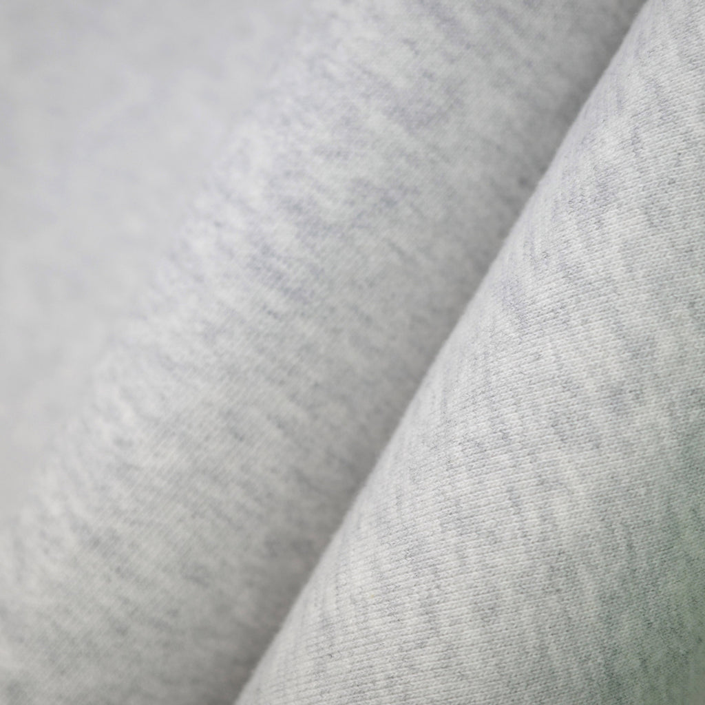 NISHIMOTO IS THE MOUTH WIDE SWEAT PONCHO NIM-WD09 LIGHT HEATHER GREY