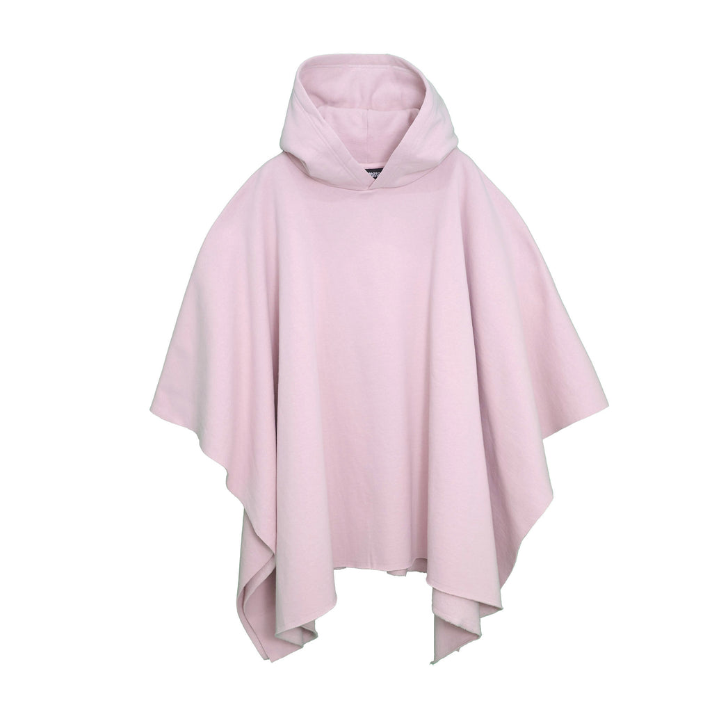 NISHIMOTO IS THE MOUTH WIDE SWEAT PONCHO NIM-WD09 SMOKE PINK