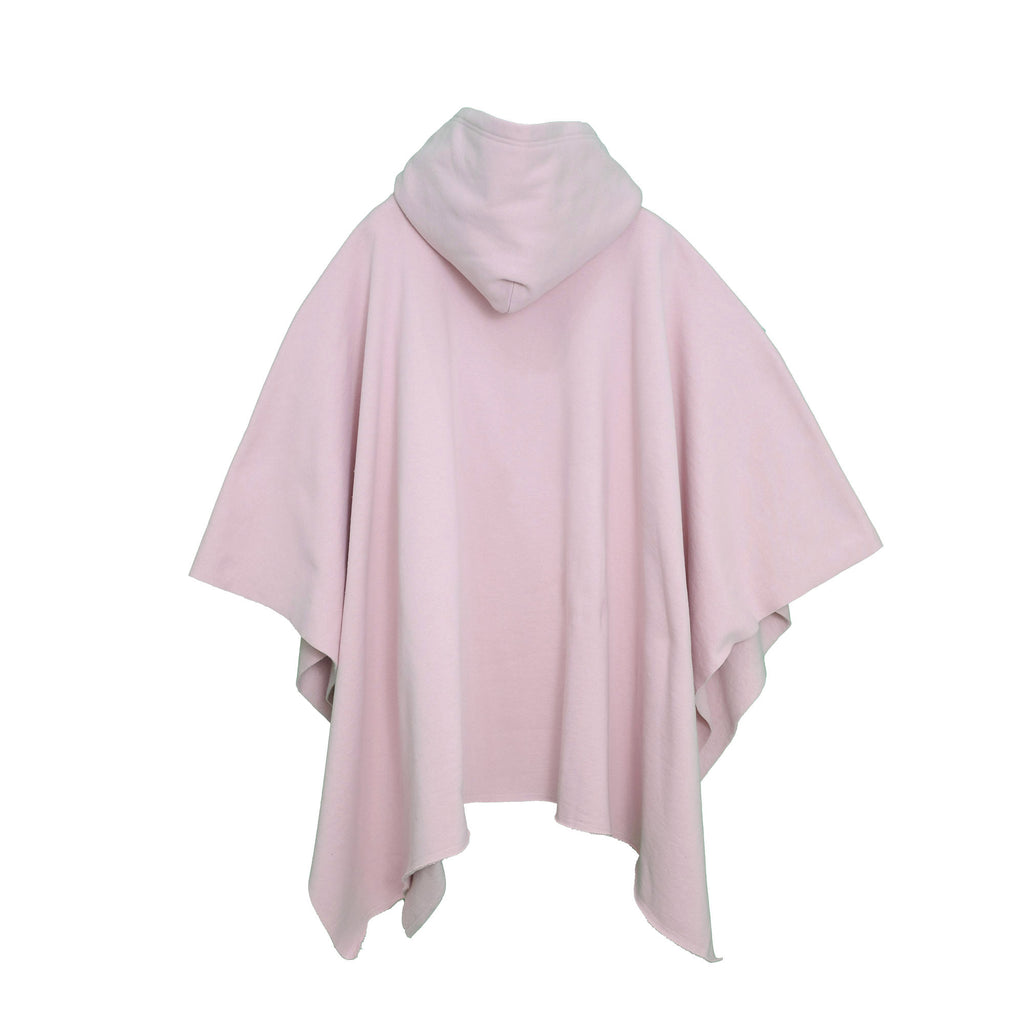 NISHIMOTO IS THE MOUTH WIDE SWEAT PONCHO NIM-WD09 SMOKE PINK